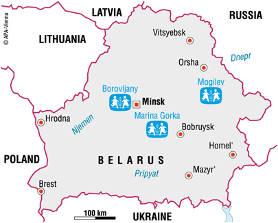 Vi er i Belarus