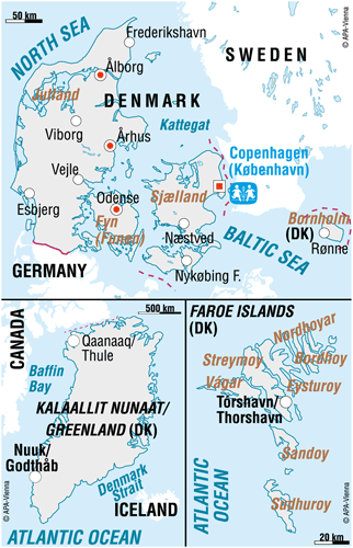 Vi er i Denmark