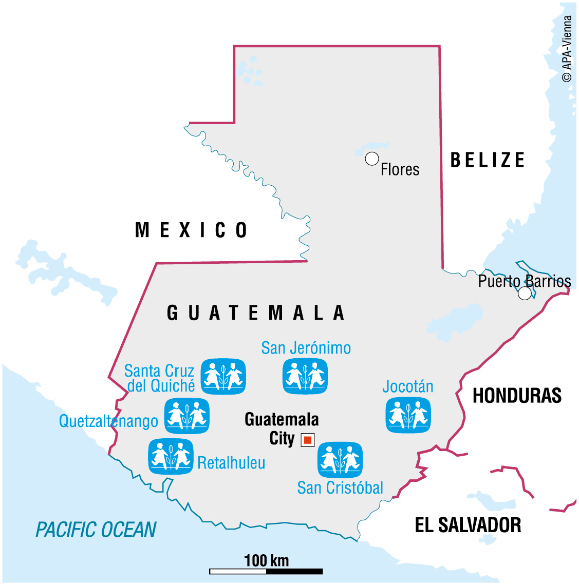 Vi er i Guatemala