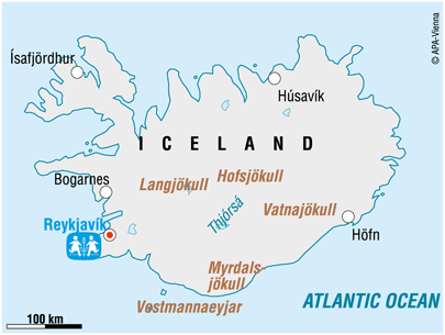 Vi er i Iceland