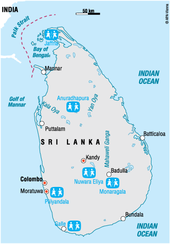 Vi er i Sri Lanka