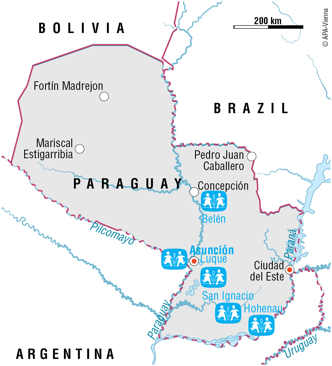 Vi er i Paraguay