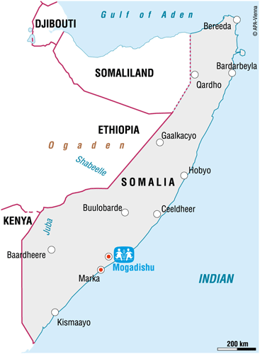 Vi er i Somalia