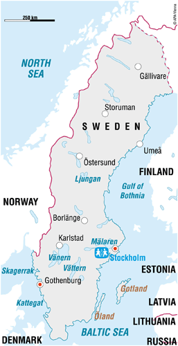 Vi er i Sweden
