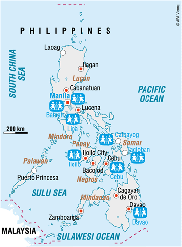 Vi er i Philippines