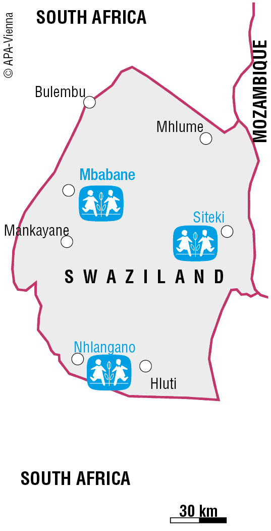 Vi er i Eswatini
