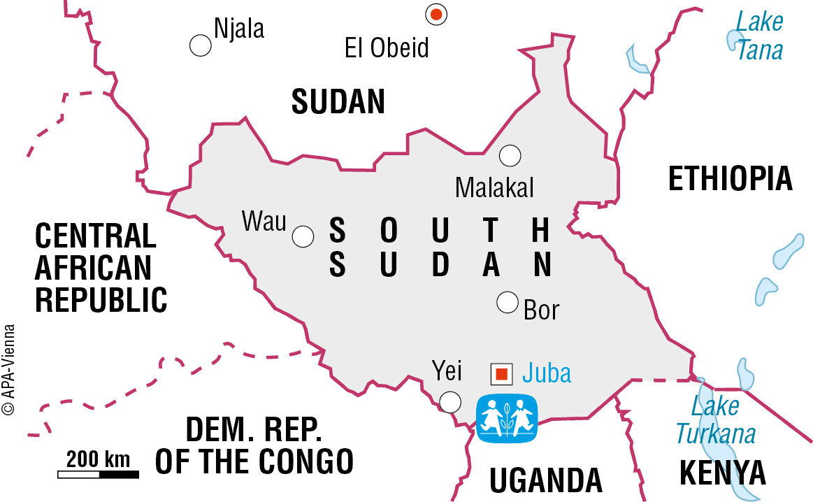 Vi er i South Sudan