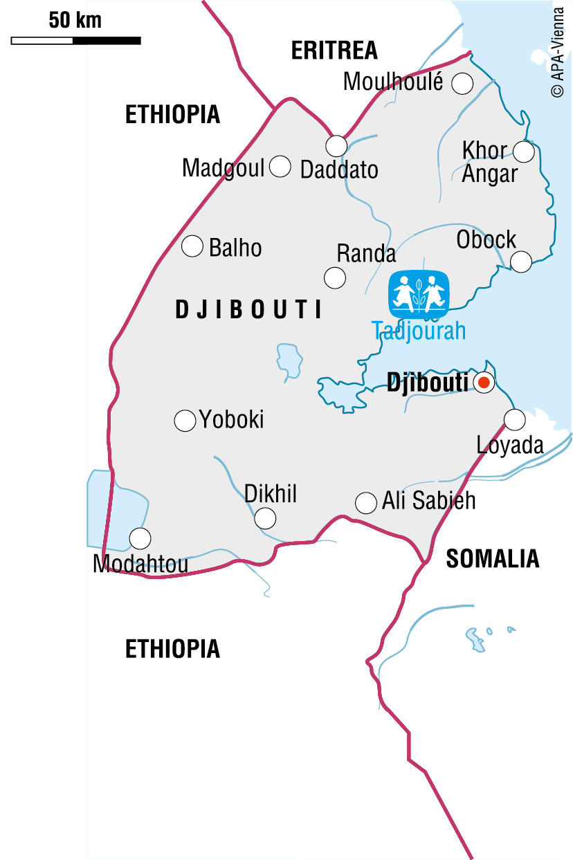 Vi er i Djibouti