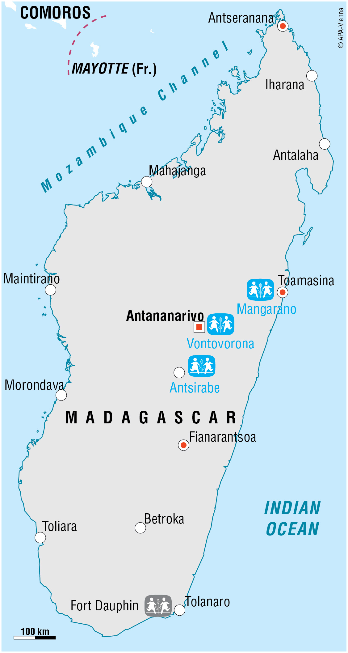 Vi er i Madagascar