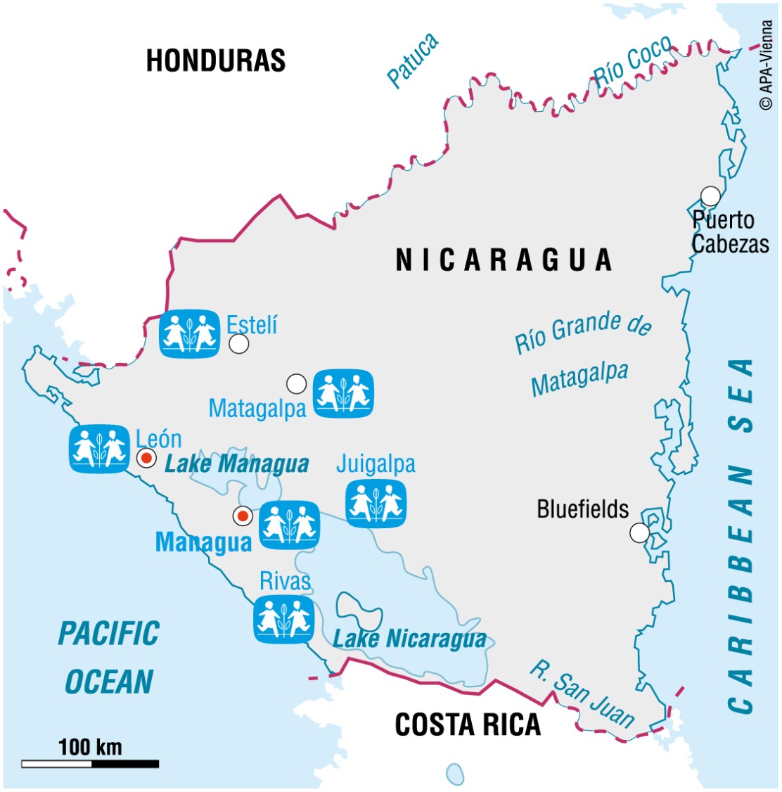Vi er i Nicaragua