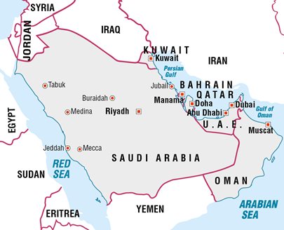 Vi er i Oman