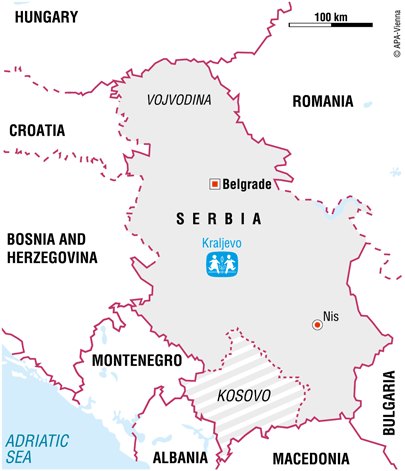 Vi er i Serbia