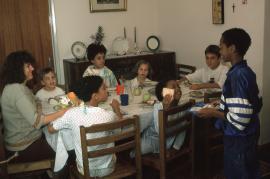 Having dinner - photo: T. Stankiewicz