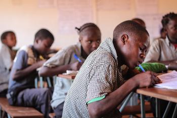 Studying hard (photo: SOS archives)