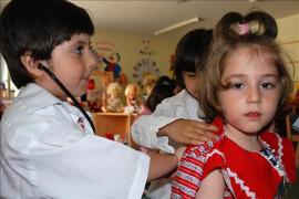 Children at play at SOS Kindergarten Baku - photo: Katerina Ilievska