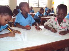 At the SOS Kindergarten - photo: C. F. Ngo Biyack