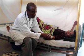 Providing vital attention at the SOS Medical Centre (photo: SOS archives)