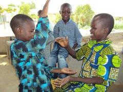 Children playing at the SOS Children's Village (photo: C. Flore Ngo Biyack)