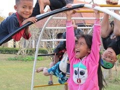 Children in our care grow up having fun with their brothers and sisters (photo: SOS archives).