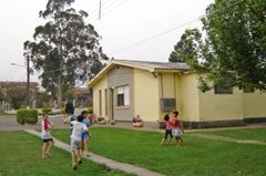 Games in the children’s village garden (photo: SOS archives)