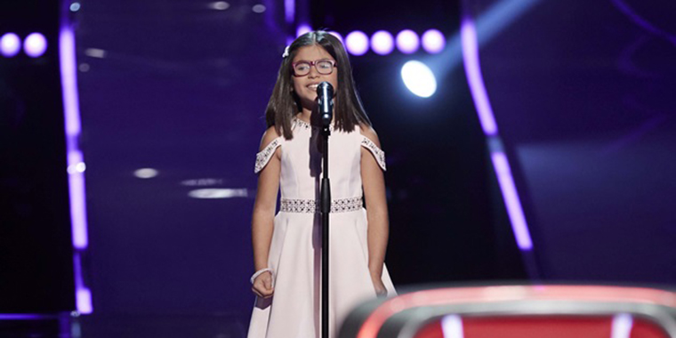 Nesrine Impresses The Jury Of The Voice Kids Mbc Sos Children S Villages International