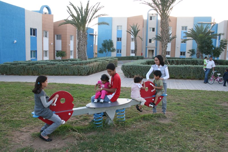 Children enjoying themselves in the playground (photo: SOS archives).