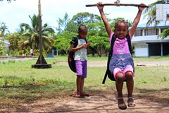 Children at the SOS Children's Villages Kindergarten (photo: SOS archives).