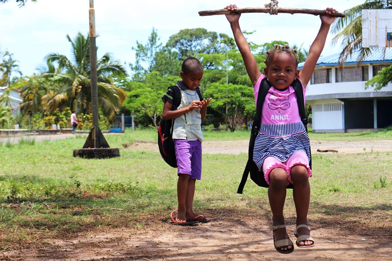 Children at the SOS Children's Villages Kindergarten (photo: SOS archives).