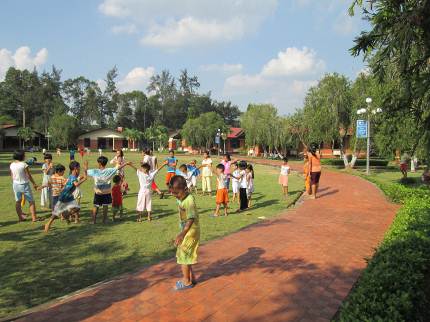 Children have the chance to play and have fun again (photo: SOS archives)