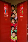 Children celebrating the Chinese New Year (photo: SOS archives)