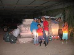 Makeshift camp after the earthquake (photo: SOS archives) 