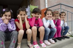 Children in our care grow up together in loving homes (photo: K. Ilievska).