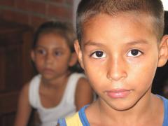 Friends at the SOS Children's Villages Choluteca - photo: M. Jaramillo