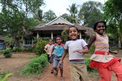 Children can enjoy a safe and healthy life in the care of SOS Children's Villages (photo: Picture Alliance F.May)