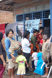 At the temporary health centre in Poncol - Photo: SOS Archives