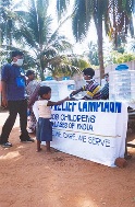 In the SOS Emergency Camp in Kanyakumari, India - Photo: SOS Archives