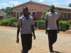 Walking home from school in Llivingstone (photo: SOS archives).