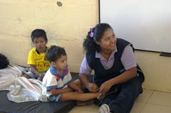 At our SOS Social Centre in Guayaquil (photo: SOS archives)