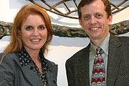 Sarah Ferguson and Executive Director Christopher Zappia - Photo: T. Purdy