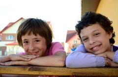 At the SOS Kindergarten in Cisnadie - photo: A. Meier