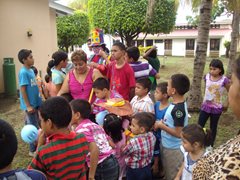 Celebrating together SOS Children's Village Managua (photo: SOS archives)