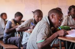 Studying hard (photo: SOS archives)