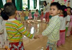 The SOS Kindergarten provides children with a good start in life (photo: B. Neeleman)