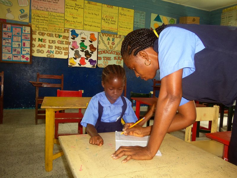 At the SOS Children's Villages Kindergarten, children make a good start to their schooling (photo:  C. Ladavicius ).