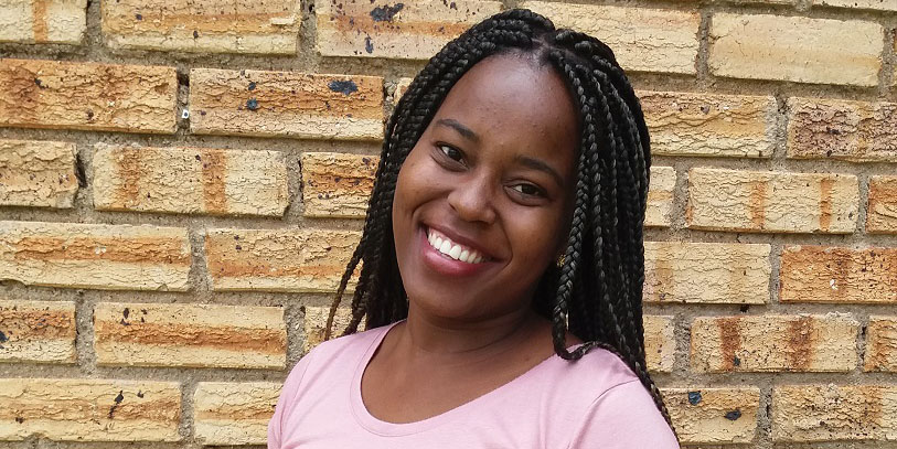 Nobuhle Mohlala, who grew up at SOS Children