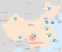 The 2008 erthquake killed 70.000 people, SOS provided care to unaccompanied children © SOS Archives