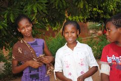 We strive to keep siblings together - twin sisters growing up together in an SOS family (photo: SOS archives).