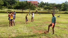 Children at the SOS Children's Villages school in Vontovorona (photo: SOS archives).