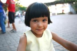 A little girl in Tijuana (photo: I. Hidalgo)