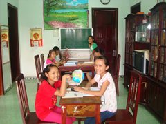 An SOS family in their home (photo: SOS archives)